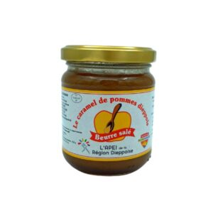 Caramel de pommes dieppois au beurre salé 230g - APEI région dieppoise