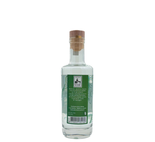 Distilled Gin Ortie Distillerie de la Seine 20cl 44% Etiquette