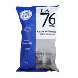 Chips artisanales finement salées 125g - La Chips 76