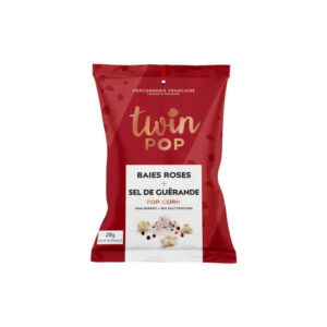 Popcorn Baies Roses et Sel de Guérande Twinpop 28g
