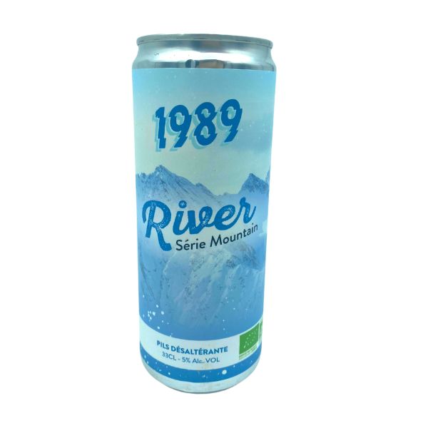 Bière Pils River 33cl - 1989 Brewing