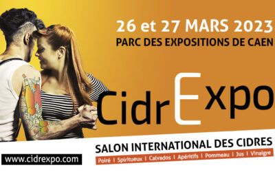 Andy sera présente au salon CidrExpo de Caen les 26 et 27 mars 2023