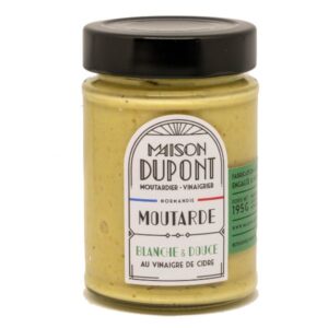 Moutarde blanche et douce 195g - Maison Dupont