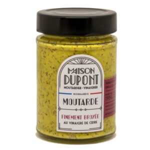 Moutarde finement broyée 195g - Maison Dupont