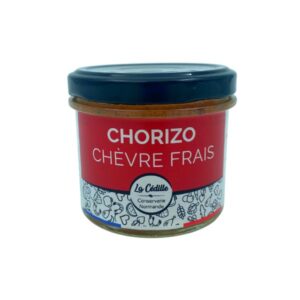 Rillettes Chorizo-Chèvre frais 120 g - La Cédille