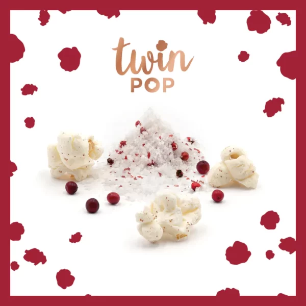 TwinPop Popcorn Baies Roses et Sel de Guérande