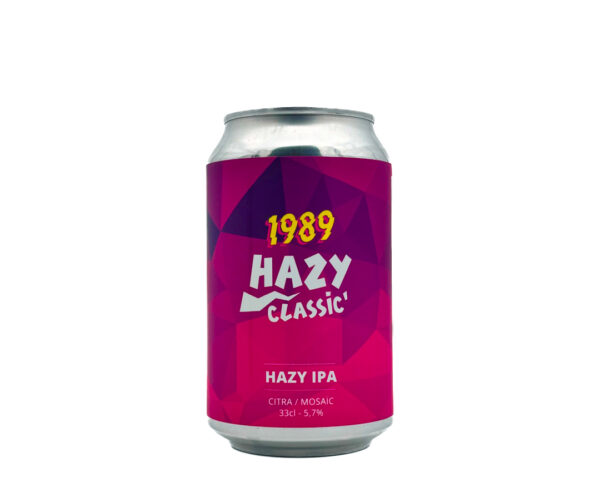 Bière Hazy IPA Classic 1989 33cl 5.7%